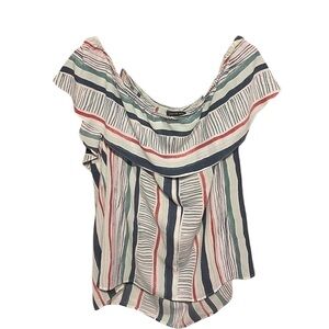 Lane Bryant Off Shoulder Elastic Blouse Size 22/24‎